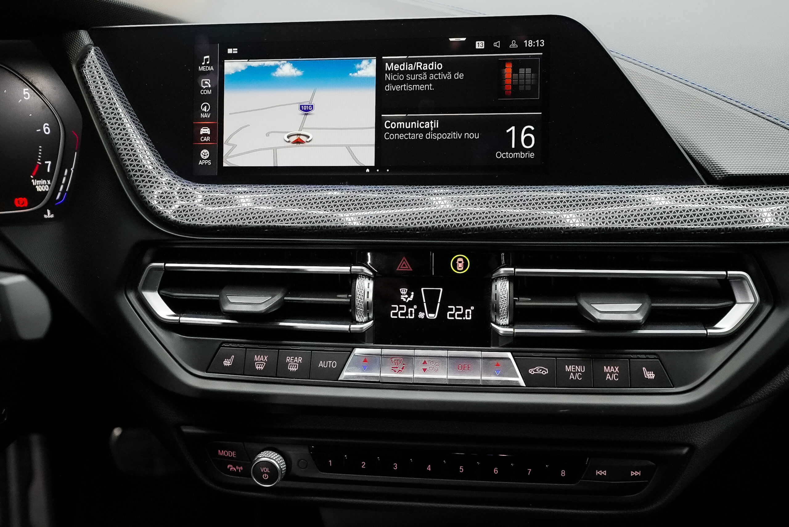 bmw 118i 2022 m sport / m pack – 1.5 turbo 140 cp – automat – full led – lane assist